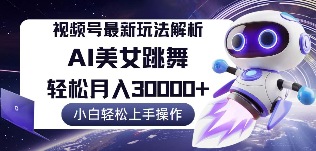 视频号暴利新玩法解析：小白也能轻松月赚30000+-舜爸的藏宝库